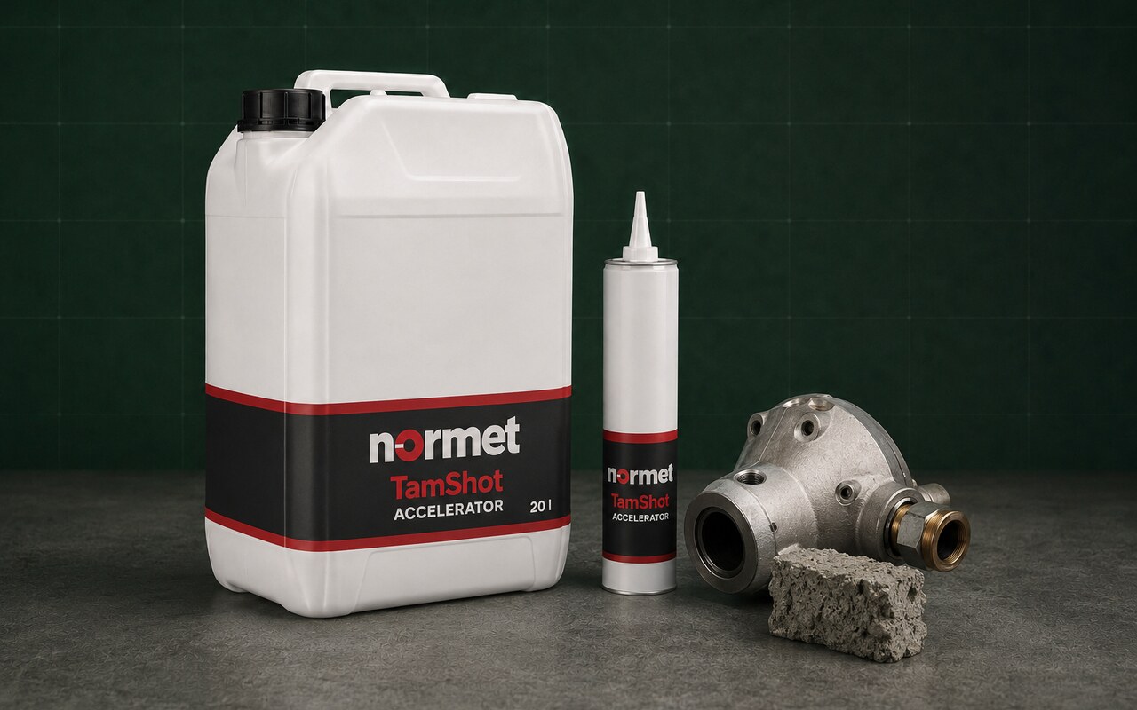 TamShot Normet — ускорители для торкрет-бетона